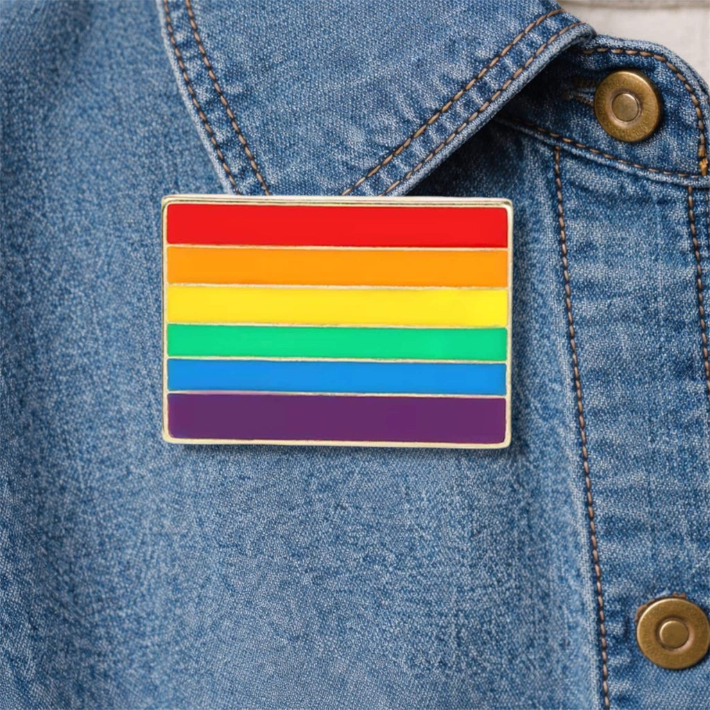 Rainbow Cat Enamel Pin – Cute LGBT Pride Cartoon Cat Brooch – Colorful Animal Lapel Badge – Pride Jewelry Gift for Cat Lovers