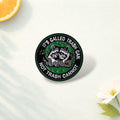 Funny Raccoon Enamel Pin Cartoon Trash Panda Brooch Animal Quote Lapel Badge Jewelry Gift for Friends Backpack Pin