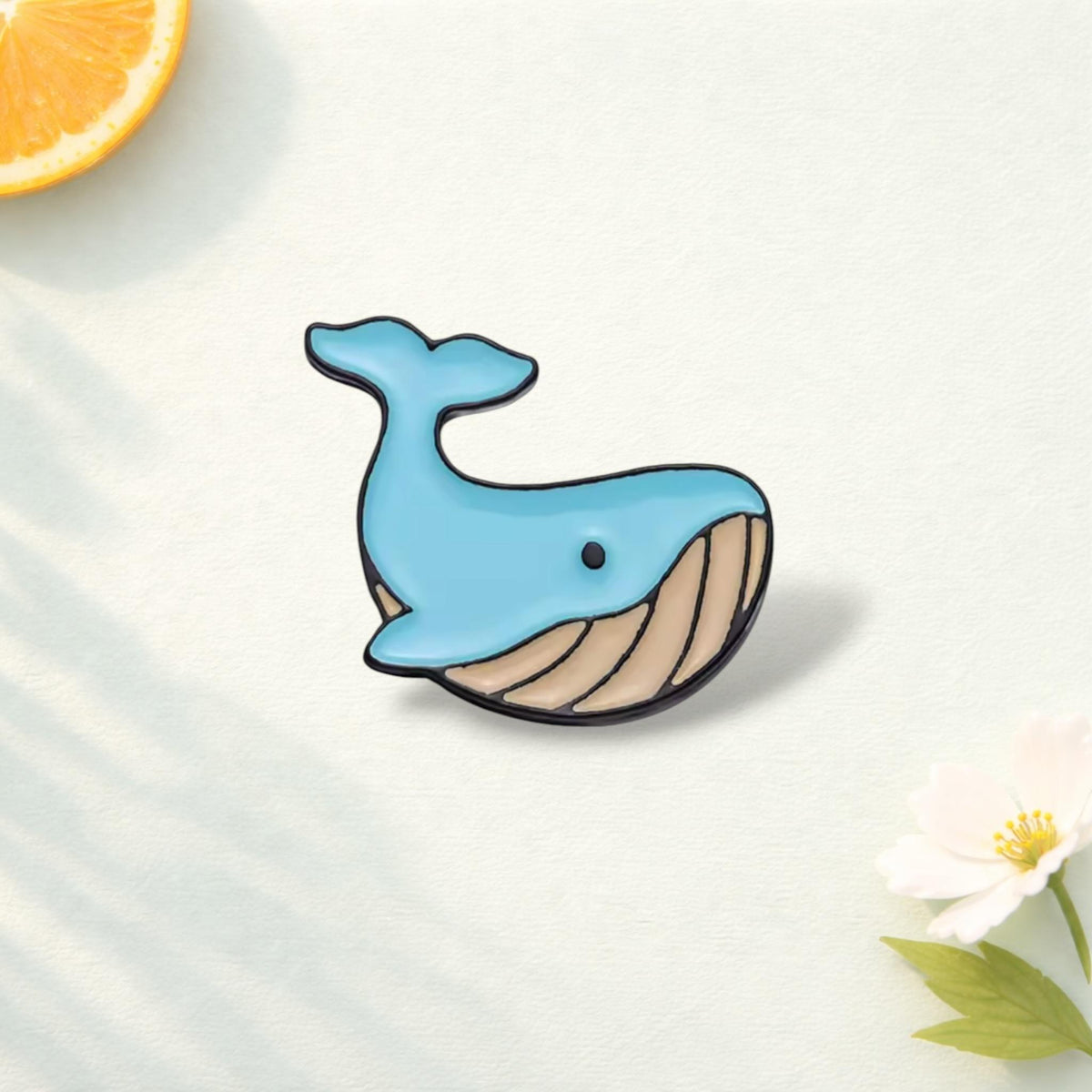 Animal Enamel Pins Whale Shark Cat Octopus Brooch Set Lapel Badge Hat Backpack Custom Accessories Gift for Women and Children