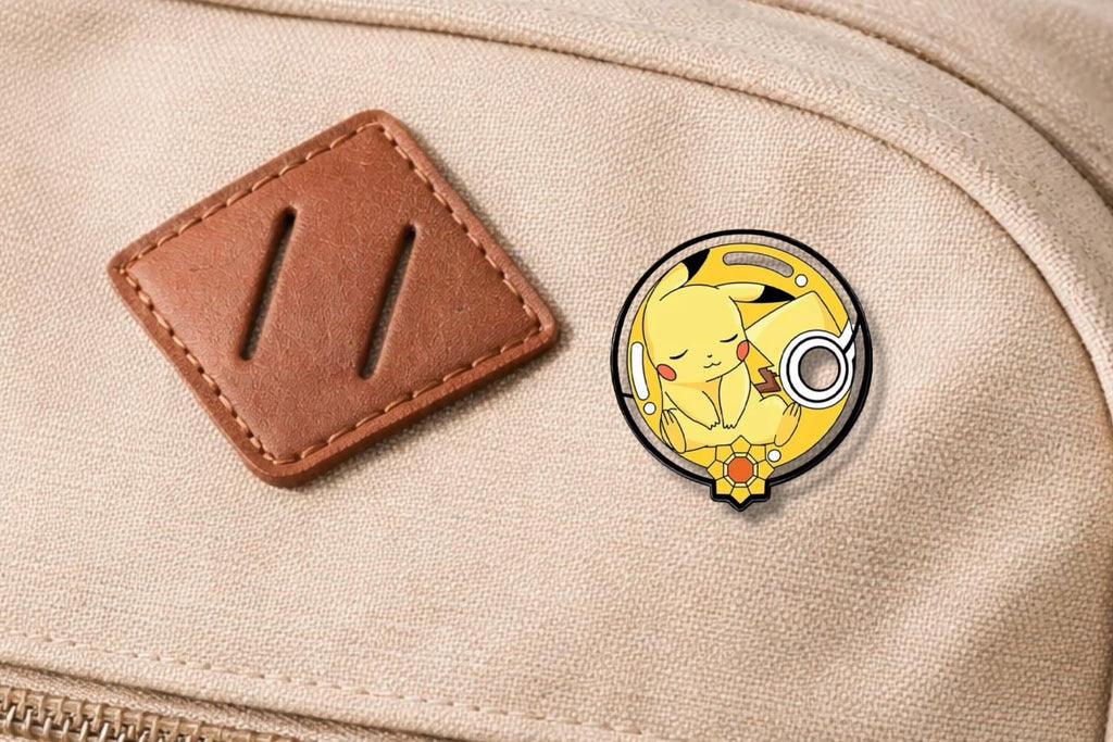 Sleepy Pokémon Inspired Enamel Pin – Pikachu in Poké Ball Cartoon Brooch – Cute Anime Lapel Badge – Kawaii Gaming Gift Jewelry