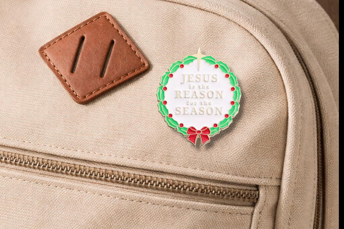 Have Faith Enamel Pin Jesus Religious Belief Brooch Lapel Badge Jewelry Gift for Christian Friends