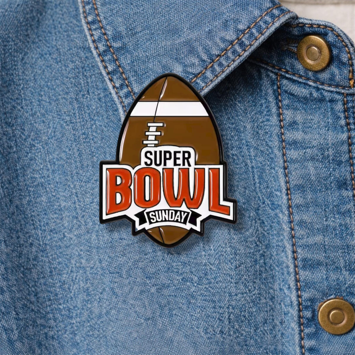 American Football Rugby Duck Enamel Pin Cartoon Duck With Flag Go Team Brooch Backpack Lapel Badge Jewelry
