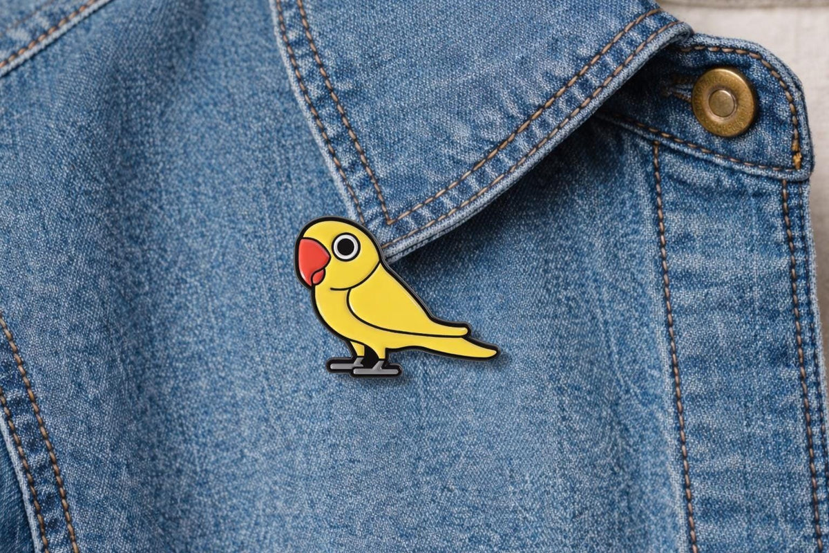 Cartoon Animal Parrot Enamel Pins Macaw Cockatoo Cockatiel Bird Brooch Lapel Backpack Badge Jewelry Gift