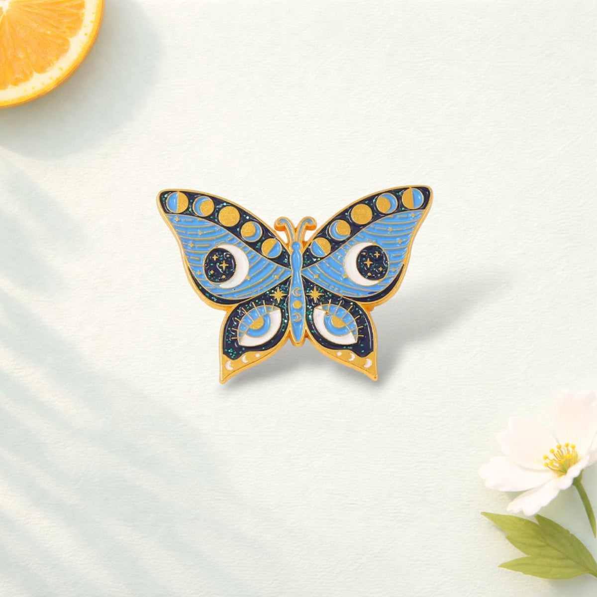 Colorful Big Butterfly Brooch Dress Coat Jewelry Pin Fashion Decoration New Arrival Mother’s Day Gift for Women