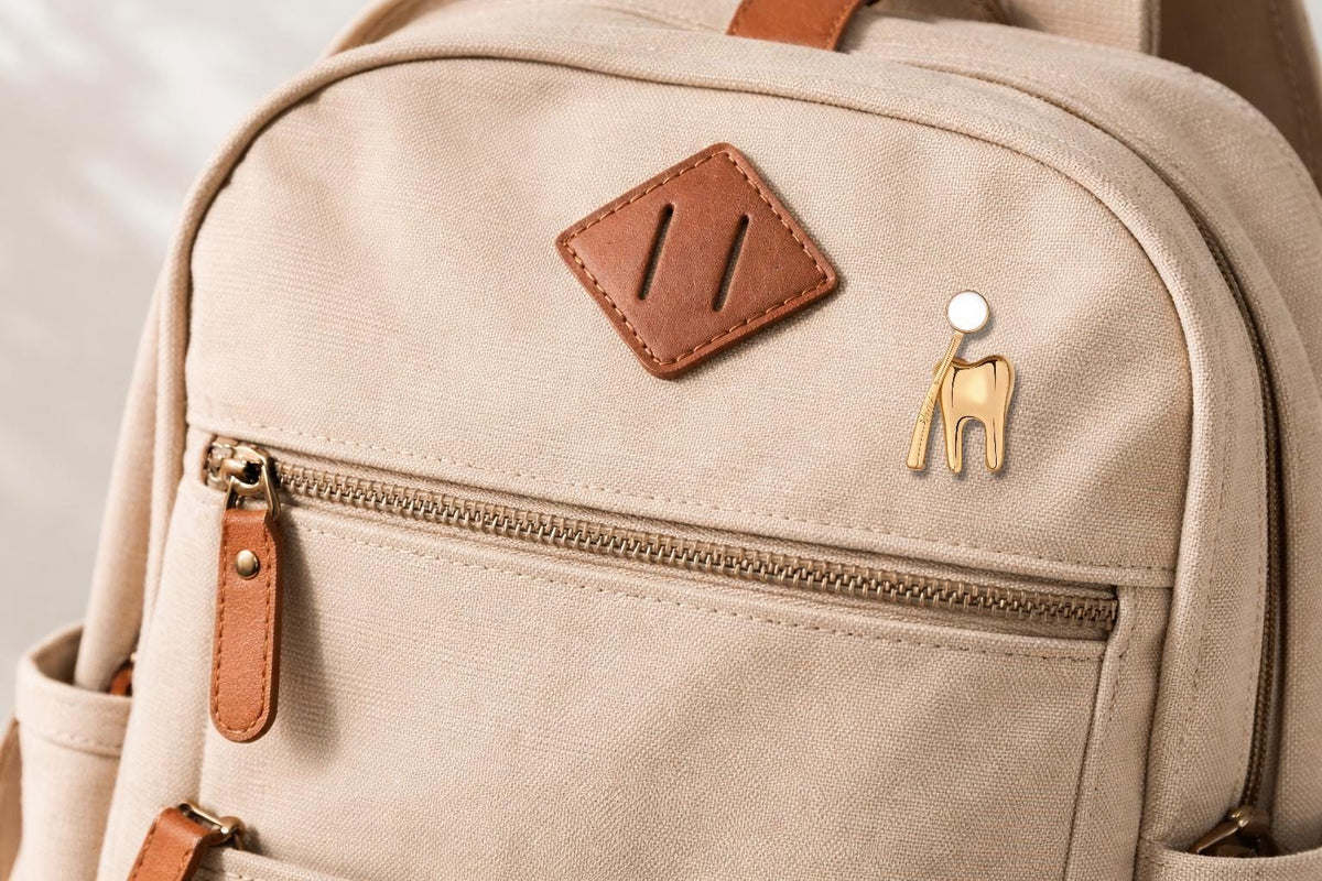 Nurse Stethoscope Tarot Card Enamel Pin , Tooth Shape Cute Medical Brooch Pin for Doctor Nurse Lapel Backpack Badge Pins Jewelry Gift